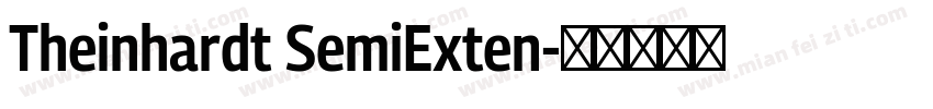 Theinhardt SemiExten字体转换